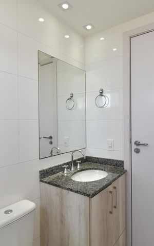Apartamento à venda com 68m², 3 quartos e 1 vagaBanheiro da Suíte