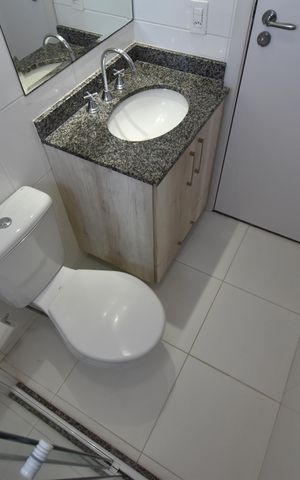 Apartamento à venda com 68m², 3 quartos e 1 vagaBanheiro da Suíte
