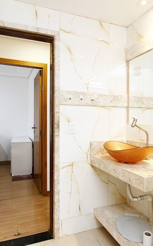 Apartamento à venda com 83m², 3 quartos e 1 vagaBanheiro Social