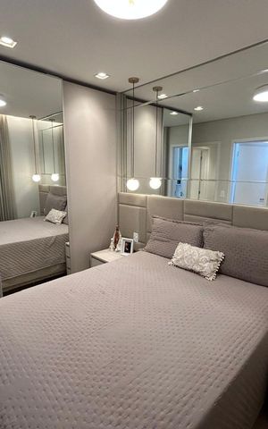 Apartamento para alugar com 63m², 2 quartos e 2 vagas Apartamento para alugar com 63m², 2 quartos e 2 vagasQuarto 1