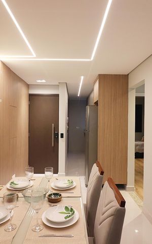 Apartamento à venda com 57m², 2 quartos e 1 vagaSala 