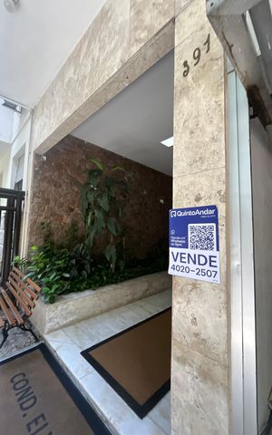 Apartamento à venda com 46m², 1 quarto e sem vaga Apartamento à venda com 46m², 1 quarto e sem vagaPlaca