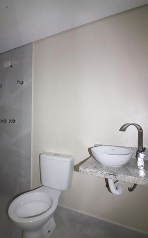 Apartamento à venda com 57m², 2 quartos e 1 vagaBanheiro Social
