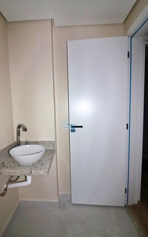Apartamento à venda com 57m², 2 quartos e 1 vagaBanheiro Social