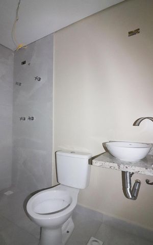 Apartamento à venda com 116m², 2 quartos e 2 vagasBanheiro Social