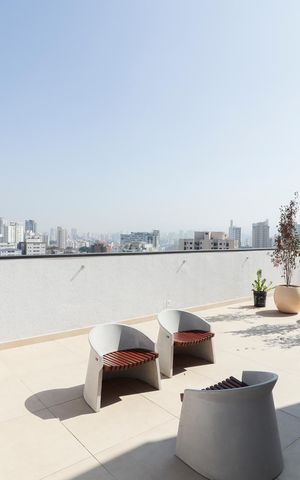 Apartamento para alugar com 32m², 1 quarto e sem vagaTerraço