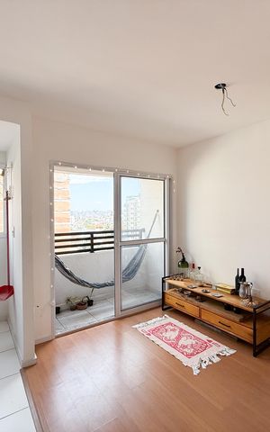 Apartamento para alugar com 32m², 1 quarto e sem vaga Apartamento para alugar com 32m², 1 quarto e sem vagaSala/Cozinha e Área de Serviço