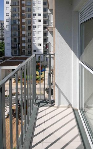 Apartamento à venda com 38m², 2 quartos e sem vaga Apartamento à venda com 38m², 2 quartos e sem vagaVaranda da sala