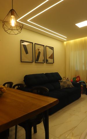 Casa à venda com 99m², 3 quartos e 2 vagasSala