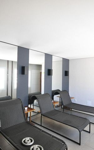 Apartamento à venda com 49m², 1 quarto e 1 vagaSauna