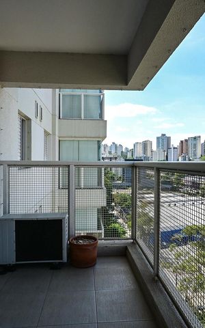 Apartamento à venda com 49m², 1 quarto e 1 vagaVaranda