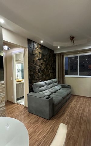 Apartamento à venda com 51m², 2 quartos e 1 vaga Apartamento à venda com 51m², 2 quartos e 1 vagaSala