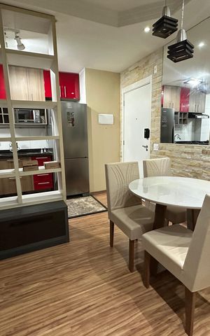 Apartamento à venda com 51m², 2 quartos e 1 vaga Apartamento à venda com 51m², 2 quartos e 1 vagaSala
