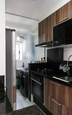 Apartamento à venda com 70m², 2 quartos e 2 vagas Apartamento à venda com 70m², 2 quartos e 2 vagasCozinha