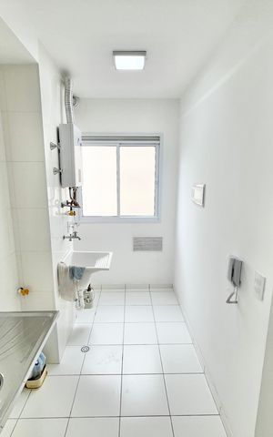 Apartamento à venda com 39m², 2 quartos e 1 vagaCozinha e Área de Serviço