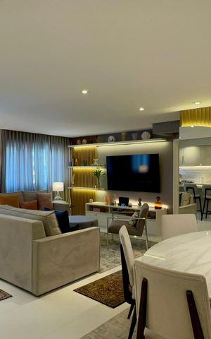 Apartamento à venda com 125m², 2 quartos e 1 vaga Apartamento à venda com 125m², 2 quartos e 1 vagaSala