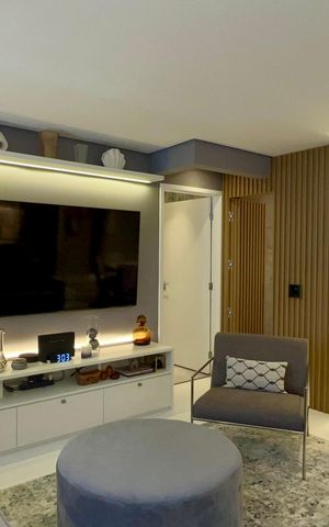 Apartamento à venda com 125m², 2 quartos e 1 vaga Apartamento à venda com 125m², 2 quartos e 1 vagaSala de TV