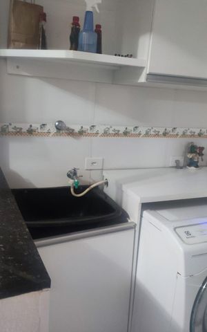 Apartamento à venda com 121m², 2 quartos e 1 vaga Apartamento à venda com 121m², 2 quartos e 1 vagaÁrea de serviço