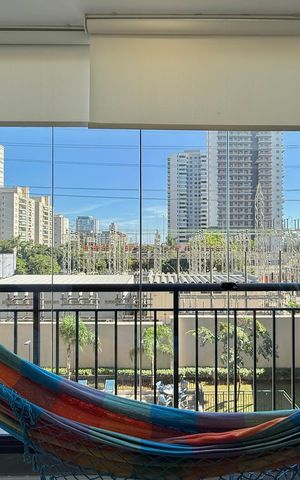 Studio para alugar com 28m², 1 quarto e sem vaga Studio para alugar com 28m², 1 quarto e sem vagaSacada