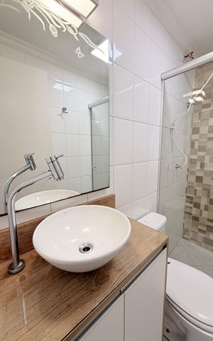 Apartamento à venda com 64m², 2 quartos e 1 vagaBanheiro Social