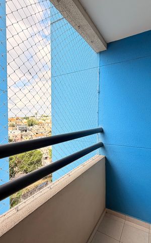 Apartamento à venda com 64m², 2 quartos e 1 vagaSacada