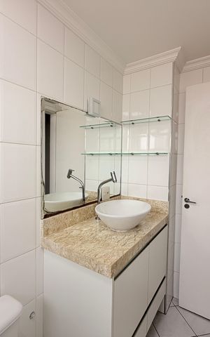 Apartamento à venda com 64m², 2 quartos e 1 vagaBanheiro da Suíte