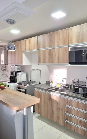 Apartamento à venda com 78m², 3 quartos e 2 vagasCozinha