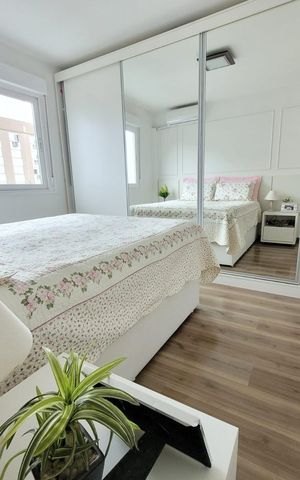 Apartamento à venda com 78m², 3 quartos e 2 vagasQuarto 1