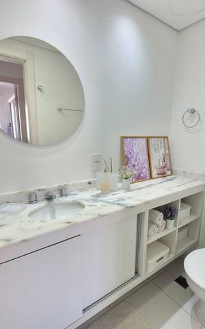 Apartamento à venda com 78m², 3 quartos e 2 vagasBanheiro 2