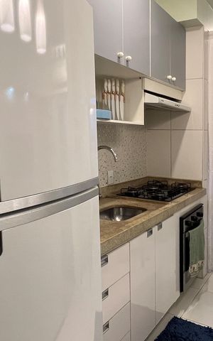 Apartamento para alugar com 74m², 2 quartos e 1 vaga Apartamento para alugar com 74m², 2 quartos e 1 vagaCozinha e Área de Serviço