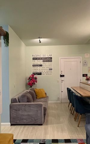 Apartamento para alugar com 74m², 2 quartos e 1 vaga Apartamento para alugar com 74m², 2 quartos e 1 vagaSala