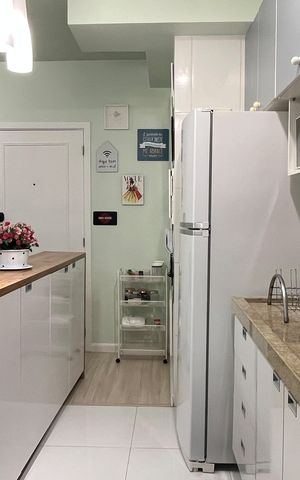 Apartamento para alugar com 74m², 2 quartos e 1 vaga Apartamento para alugar com 74m², 2 quartos e 1 vagaCozinha e Área de Serviço