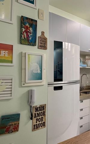 Apartamento para alugar com 74m², 2 quartos e 1 vaga Apartamento para alugar com 74m², 2 quartos e 1 vagaCozinha e Área de Serviço