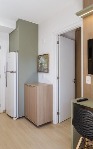 Apartamento para alugar com 27m², 1 quarto e sem vaga Apartamento para alugar com 27m², 1 quarto e sem vagaSala/Cozinha