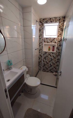 Apartamento à venda com 45m², 2 quartos e 1 vaga Apartamento à venda com 45m², 2 quartos e 1 vagaBanheiro