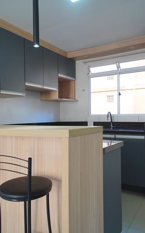 Apartamento à venda com 56m², 3 quartos e 1 vagaCozinha