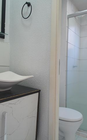 Apartamento à venda com 56m², 3 quartos e 1 vagaBanheiro 