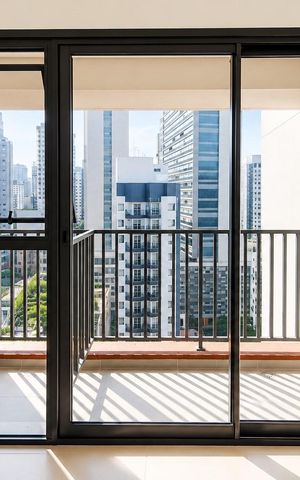 Studio à venda com 25m², 1 quarto e sem vaga Studio à venda com 25m², 1 quarto e sem vagaVaranda e Vista