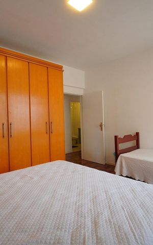 Apartamento para alugar com 106m², 3 quartos e 1 vagaQuarto 2 