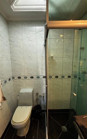 Apartamento à venda com 202m², 3 quartos e 5 vagasBanheiro da Suíte 3