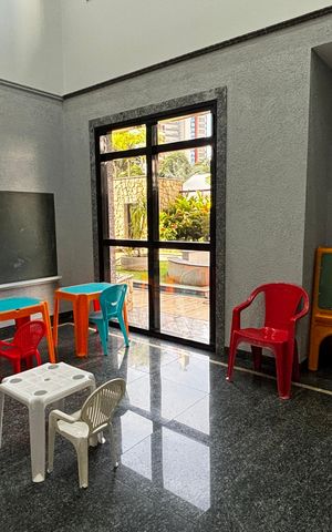 Apartamento à venda com 202m², 3 quartos e 5 vagasBrinquedoteca