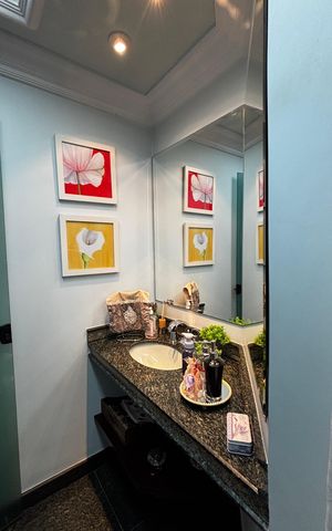 Apartamento à venda com 202m², 3 quartos e 5 vagasLavabo