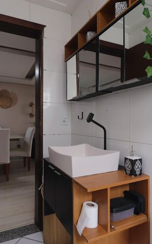 Apartamento à venda com 80m², 3 quartos e 1 vagaBanheiro 2