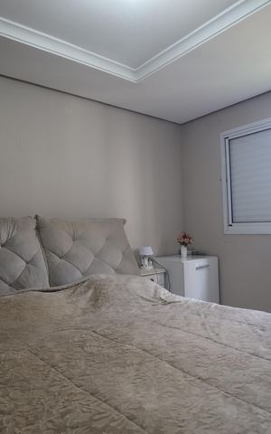 Apartamento à venda com 80m², 3 quartos e 1 vagaQuarto 1 suíte