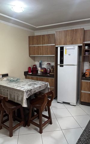 Casa à venda com 128m², 3 quartos e 2 vagasCozinha