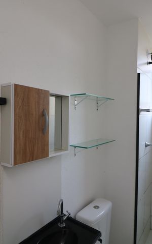 Apartamento à venda com 41m², 2 quartos e sem vagaBanheiro