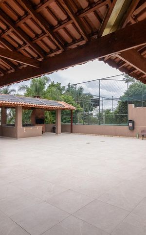 Casa de condomínio à venda com 100m², 3 quartos e 2 vagasÁrea comum - Salão de festas
