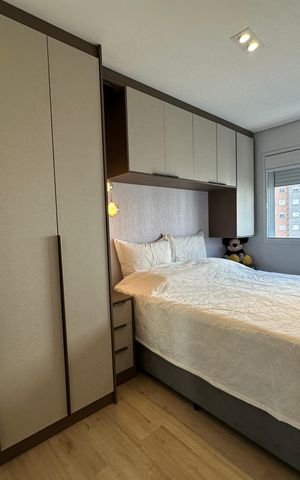 Apartamento à venda com 65m², 2 quartos e 2 vagasSuíte