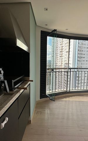 Apartamento à venda com 65m², 2 quartos e 2 vagasChurrasqueira