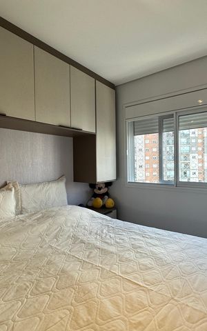 Apartamento à venda com 65m², 2 quartos e 2 vagasSuíte